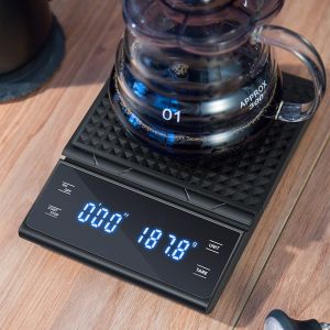 2x1.5V AAA Batteries Included 3kg/0.1g Precision Pour over Coffee Scale Digital