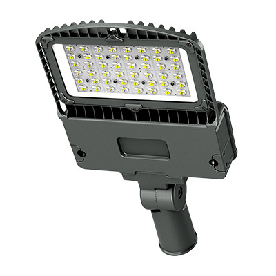 Buy Dimmable 100 Watt LED Shoebox Lights Rugged Design 10KV Surge at wholesale prices