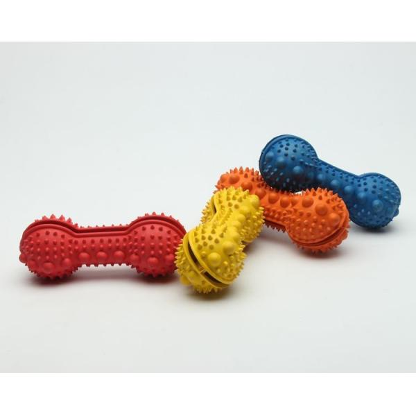 Buy TPR Rubber Chew Toys Food Dispenser Dog Rubber Toy Washable at wholesale prices