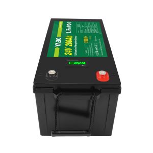 Lithium Ion 24v 200ah RV Lifepo4 Battery Rechargeable Long Life