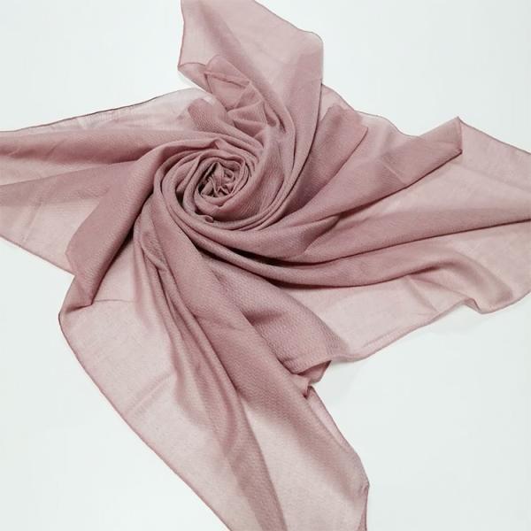 Custom Fashion Personalized Plain Texture Arab Jacquard Weave Cotton square Scarf Hijab
