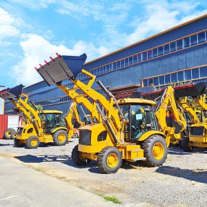 Cheap Diesel Small Backhoe Wheel Loader Tractor Excavator Compact Backhoe with