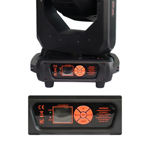 High Power 280W Sharp Beam Moving Headlight for Long Lifespan 8 Prism Lira Beam Light