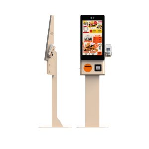 Self Ordering Payment Kiosk with 23.8 Inch Touch Display and Card Payment for