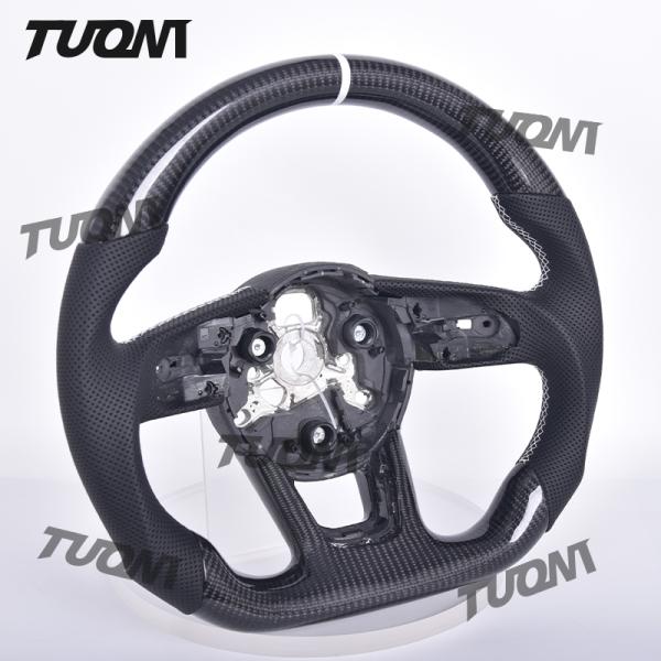 Carbon Fiber Steering Wheel For Audi RS3/RS4/RS8/S3/S4/S5/A3/A4/A5