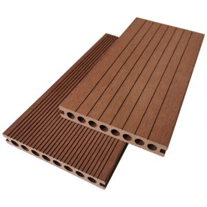Exterior Grooves 2.2M 150*24mm WPC Hollow Decking