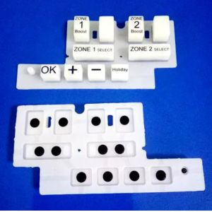 Soft Rubber Keypad Buttons For Electronics Telecommunication
