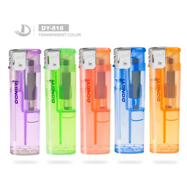 20-35 Days Lead Time Plastic Disposable Transparent Candle Cigar Lighter for