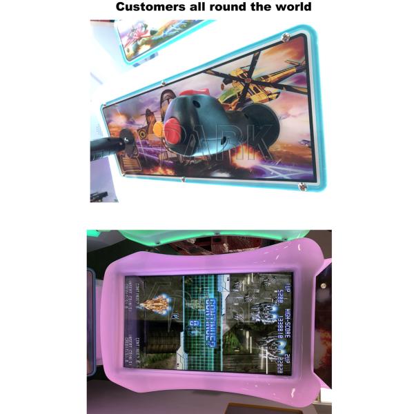 coin amusement aliens arcade shooting game machine simulator earn money