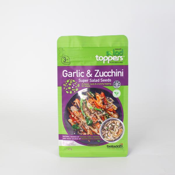 Custom design Print Flat Bottom Pouch With Easy Tear Zipper Stand up Bag For Seasoning Packaging