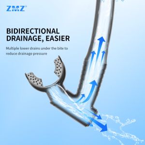 Universal Free Diving Scuba Wet Snorkeling Breathing Tube Underwater