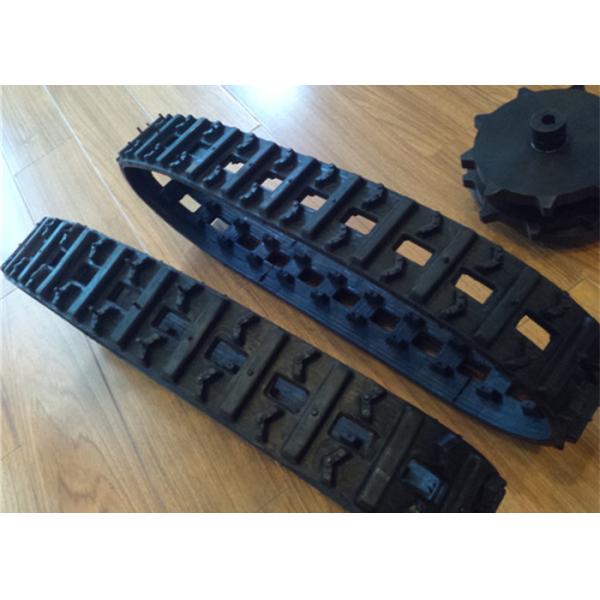 Buy Agricultural Machine Snowmobile Rubber Track Low Noise Adjustable Length at wholesale prices