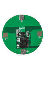 High power 3.7 Voltage Rechargeable Lithium Ion Battery with PCB