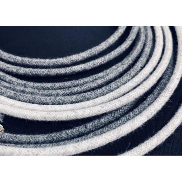 Buy Logo Printing Cotton Braided Sleeving Matte Solid With High Density at wholesale prices