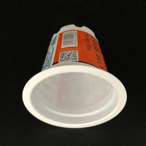 350ml Custom printed plastic ice cream yogurt cup