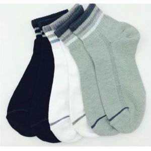 custom logo, design Men Cotton White Crew Socks