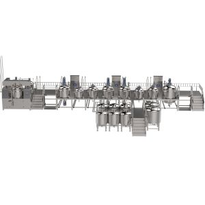 Multifunctional Vacuum Emulsifying Machine Ointment Mixer Machine 50Hz/60Hz