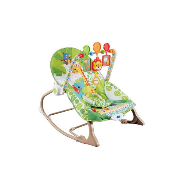 Buy 30 Inch Multifunction Infant Rocking Chair With Soft Padding Seat at wholesale prices