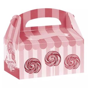 Cardboard CMYK Custom Food Packaging Boxes Birthday Wedding Cake