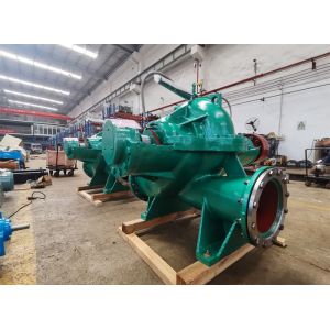 1044-2592m3/H Split Case Water Pump 380V 6kV 10kV Horizontally Mounted