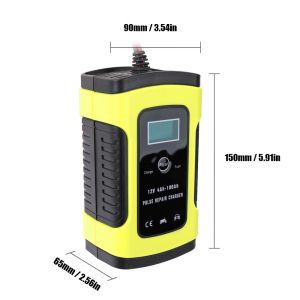 24V 8A LCD Touch Screen Car Pulse Repair Battery Charger