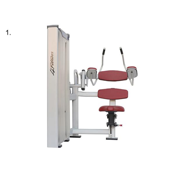 Heavy Duty Matrix Strength Training Equipment / Abdominal Crunch Machine