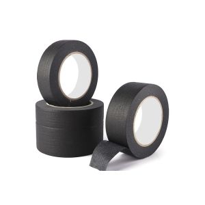 China Waterproof 24mm Crepe Adhesive Tape For Spray Paint on sale