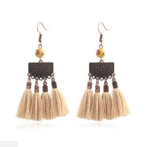 Fashion Bohemian Tassel Earrings Drop Earrings