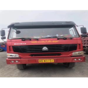 Sinotruck howo 336hp sand transporting used articulated dump truck