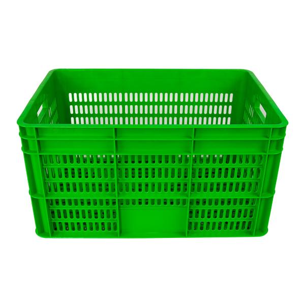 Buy Highly Durable Collapsible Chicken Cages Plastic Transport Crate for Poultry Farms at wholesale prices