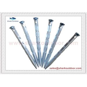 Steel Ripple Tent Peg stakes