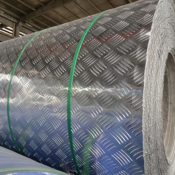 Buy 1090 0.8mm Stucco Embossed Aluminum Coil For Lighting at wholesale prices