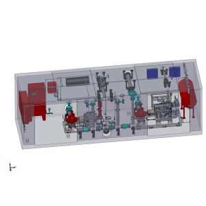NFPA20 Containerised Fire Fighting Pump UL FM Approved