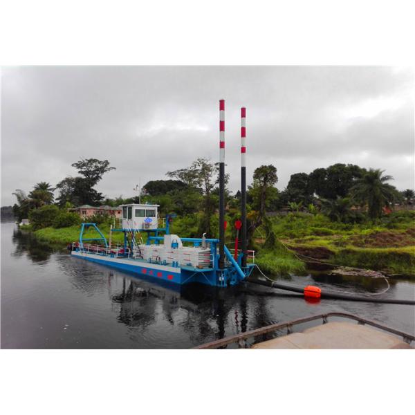 Portable Dredge 20inch Discharge Port,20m Digging Depth,22m Length,1000Kw River