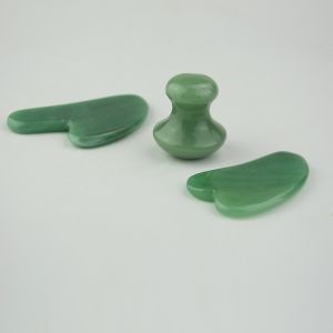 Jade GuaSha Board Body Spa Scraping Stone Massage Tool