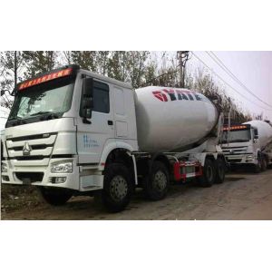 Safety Belts Concrete Mixer Truck With Adjustable Steering Wheel