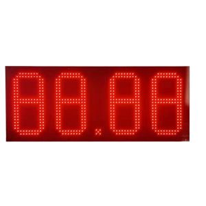 5000CD/M2 Light 7 Segment Led Display Module IP65 Customized Digital Sign