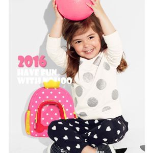 Lovely Pumpkin Angel Design Neoprene Toddler Backpack With Dots