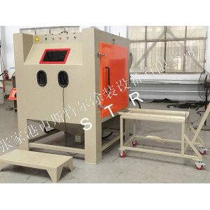 Buy cheap Plating Painting Spraying Automatic Sand Blasting Machine / Automated Sandblasti from wholesalers