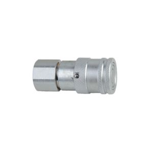 SS316 Hydraulic Flat Face Coupler NPT Thread For Petrochemicals