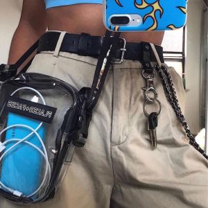 Places Faces Fashion Fanny Pack ODM Clear PVC Side Bag