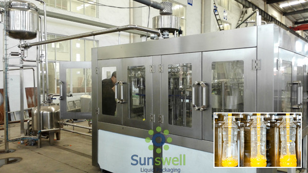 Buy High Pressure Hot Tea Filling Machine Bottled Drink , stainless steel at wholesale prices