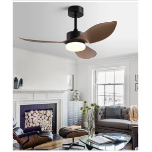 Manufacture High Quality ABS 3 Blade 48 Inch Frequency Conversion Led Ceiling