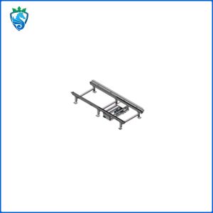Conveyor Line Aluminum Chain Conveyor Height 400 600 800mm Online Automatic