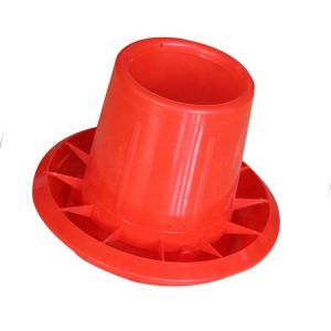 Polypropylene Chicken Pan Feeder Plastic Poultry Feeder For Broiler