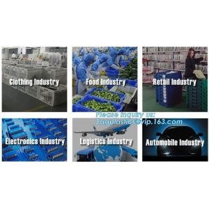 Plastic Circulation Folding Electronic Industrial Turnover Box, Stackable