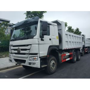 Safe Sinotruk Howo Tipper Heavy Load Truck Low Oil Consumption