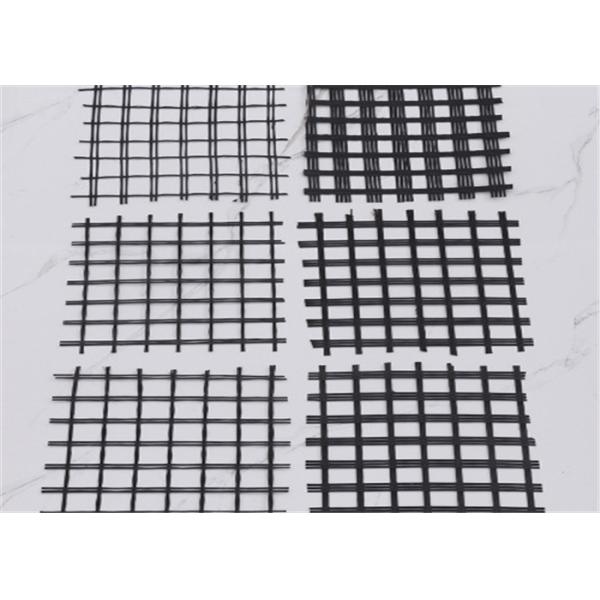 Buy Repair Damaged alkali resistance 80KN Fiberglass Geogrid at wholesale prices