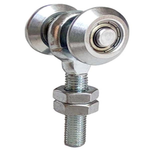 0.98" 25mm Sliding Gate Hanger Roller With Bearings Two Wheels