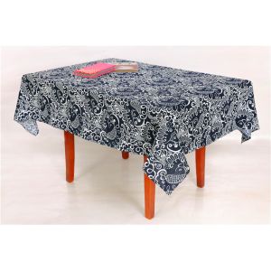 Handmade Technics Custom Printed Tablecloths With Classic Damask Pattern